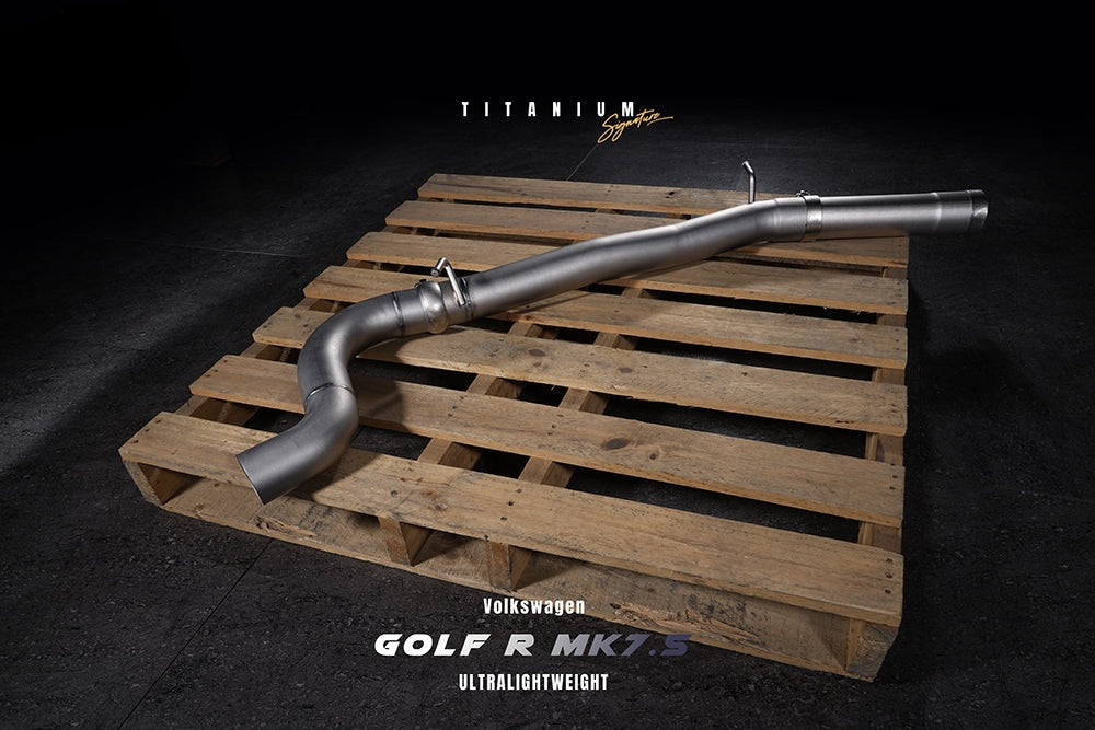 Valvetronic Exhaust System for Volkswagen Golf R MK7.5 Titanium Signature Series 18-21