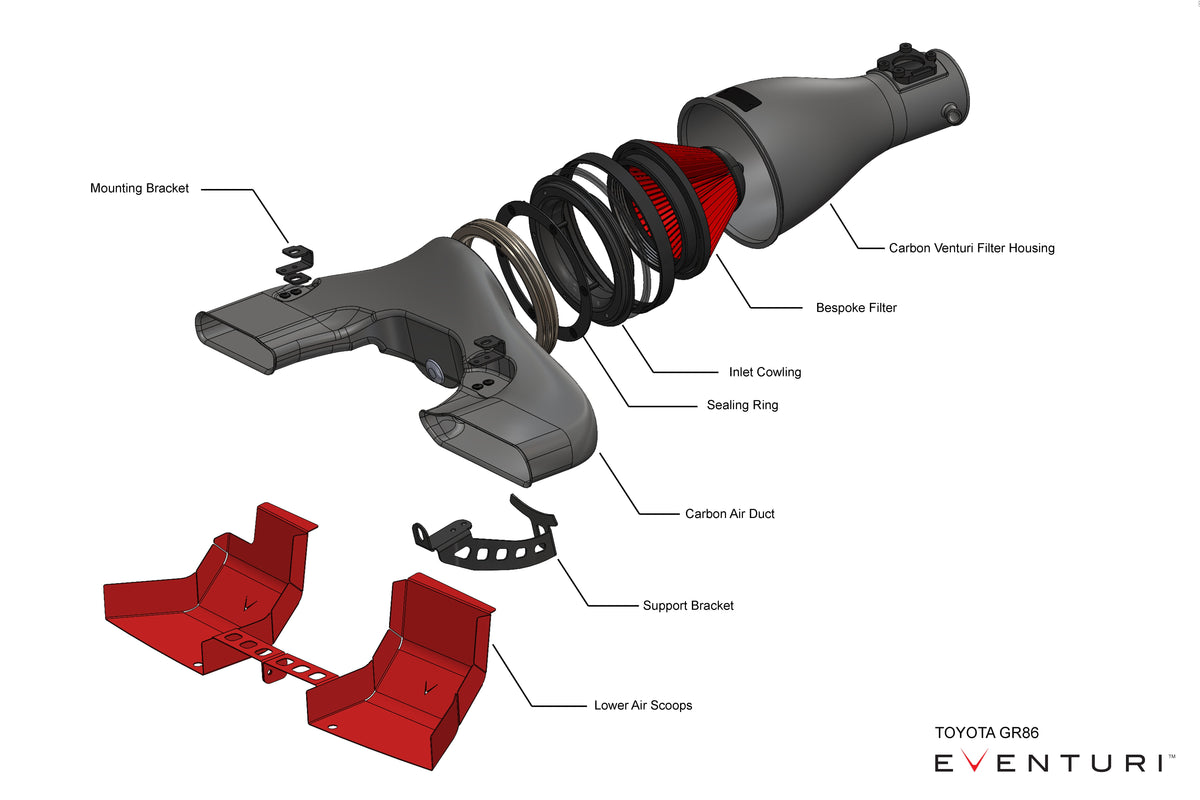 Carbon Intake for Toyota GR86 Subaru BRZ ZN8 ZD8 2022+