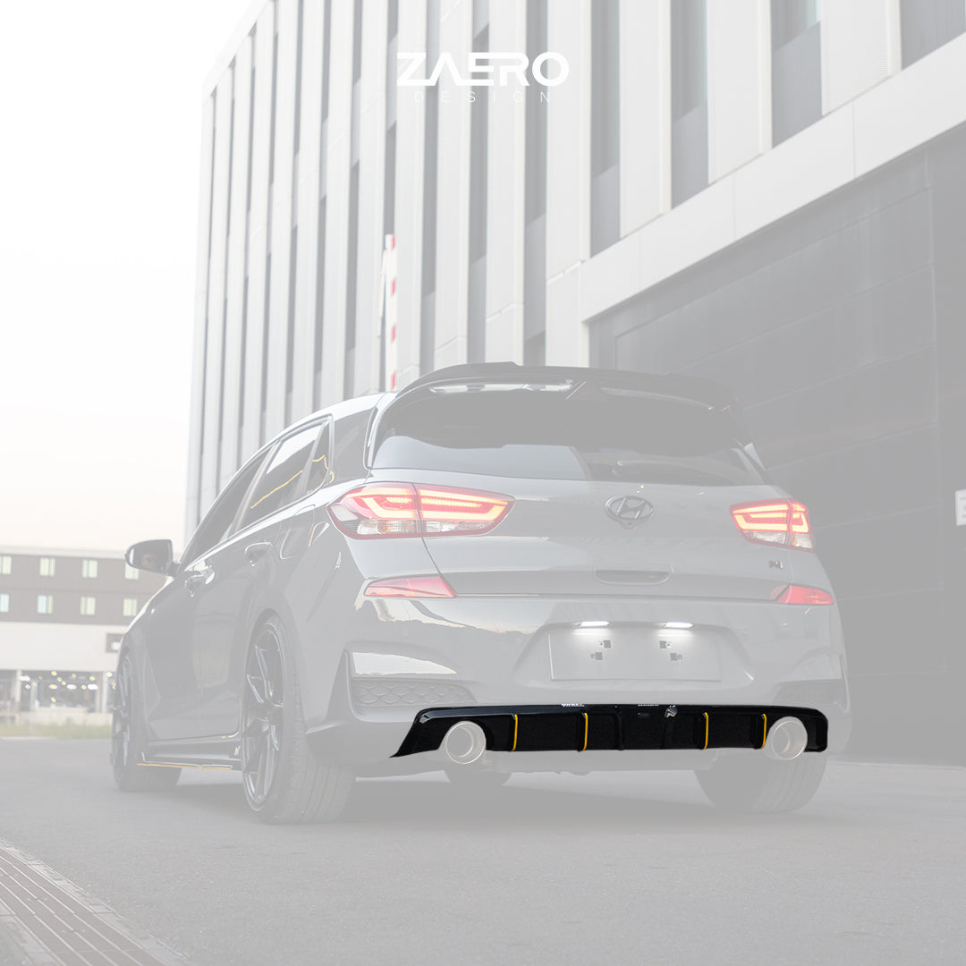EVO-1 Rear Diffuser for Hyundai i30N Hatch 2018-2020