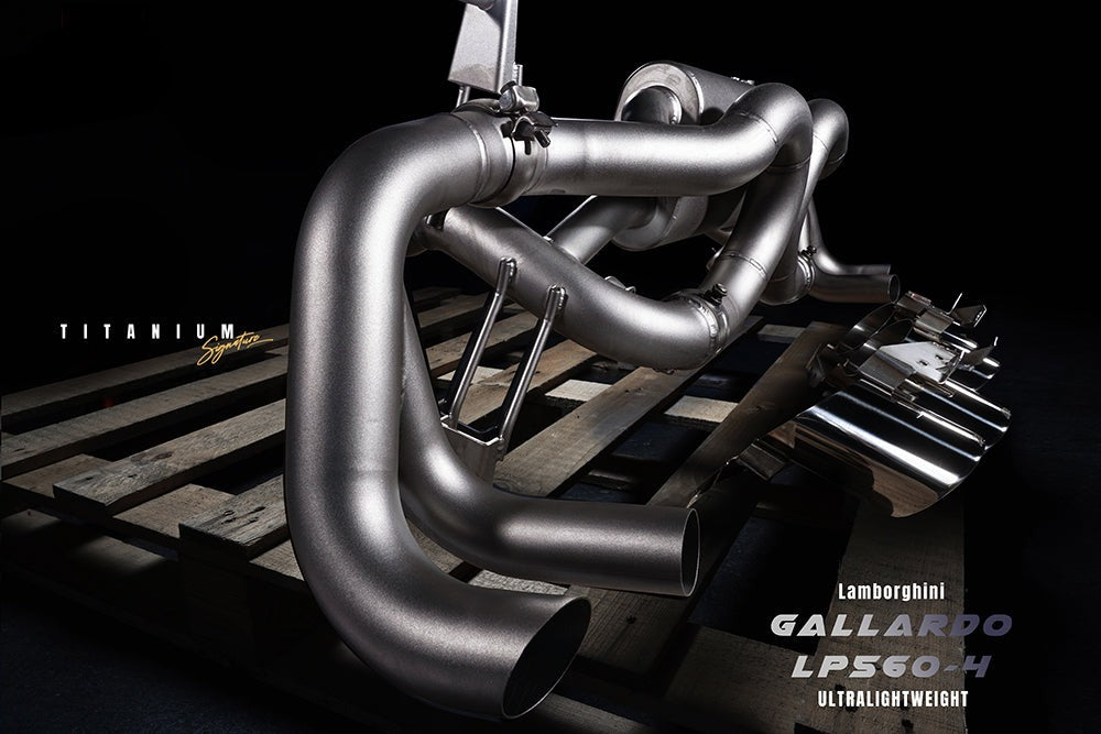 Valvetronic Exhaust System for Lamborghini Gallardo LP560-4 Titanium Signature Series 08-13