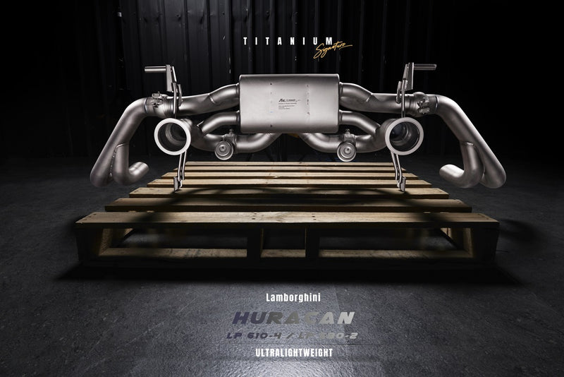 Valvetronic Exhaust System for Lamborghini Huracan Titanium Signature Series LP610-4 14+