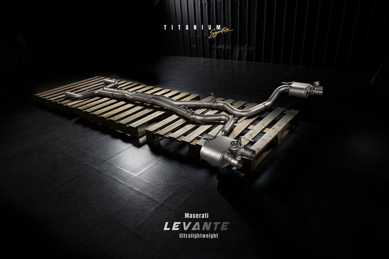 Valvetronic Exhaust System for Maserati Levante S Titanium Signature Series 3.0TT V6 17+