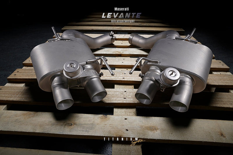 Valvetronic Exhaust System for Maserati Levante S Titanium Signature Series 3.0TT V6 17+