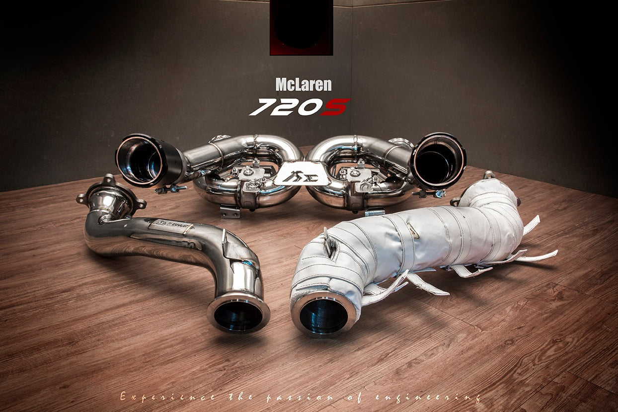 Valvetronic Exhaust System for Mclaren 720S OEM Compatible Version 4.0TT V8 17+