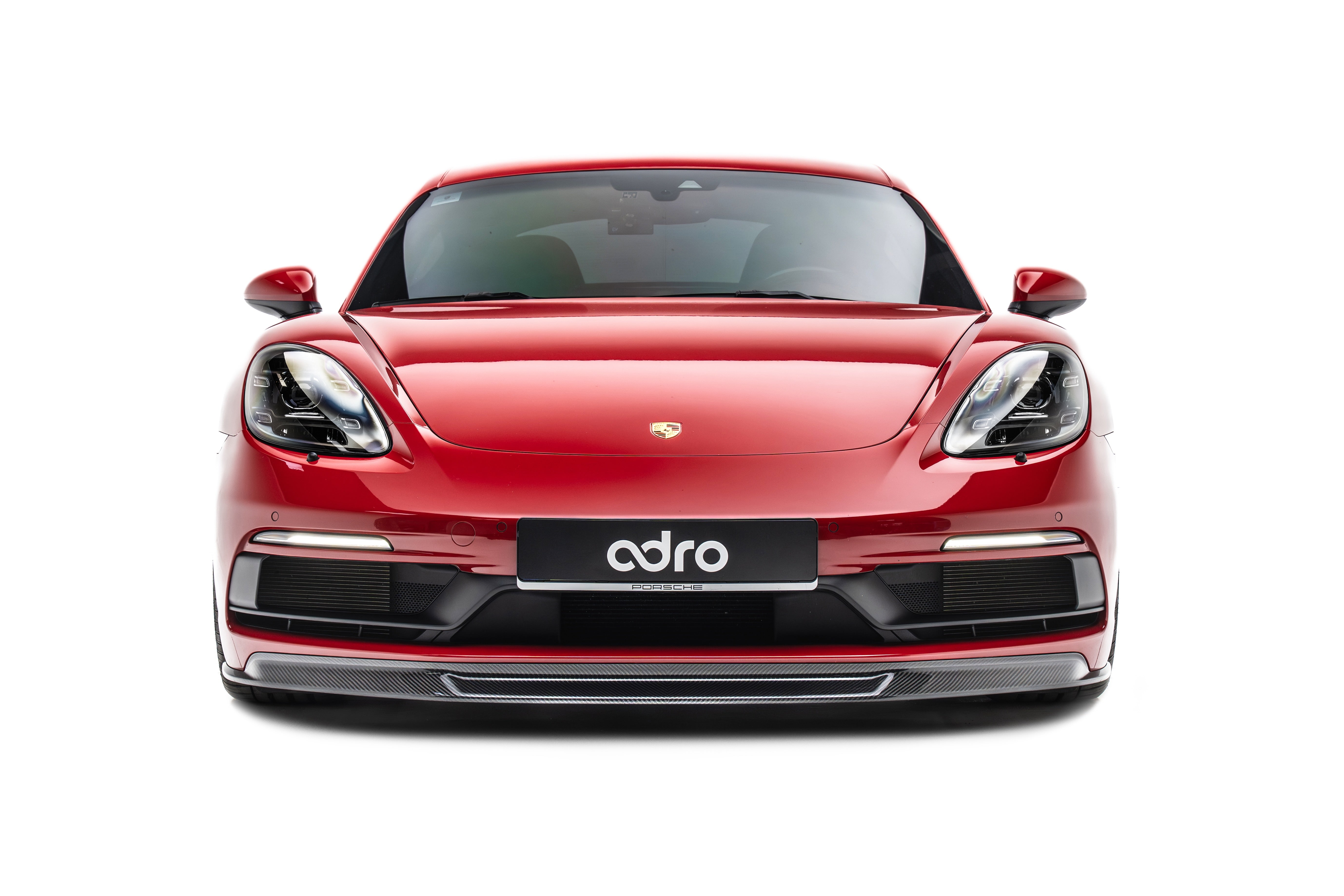 Pre Pregged Carbon Fiber Front Lip for Porsche 718 Cayman/Boxster GTS,GTS 4.0 2017-2025