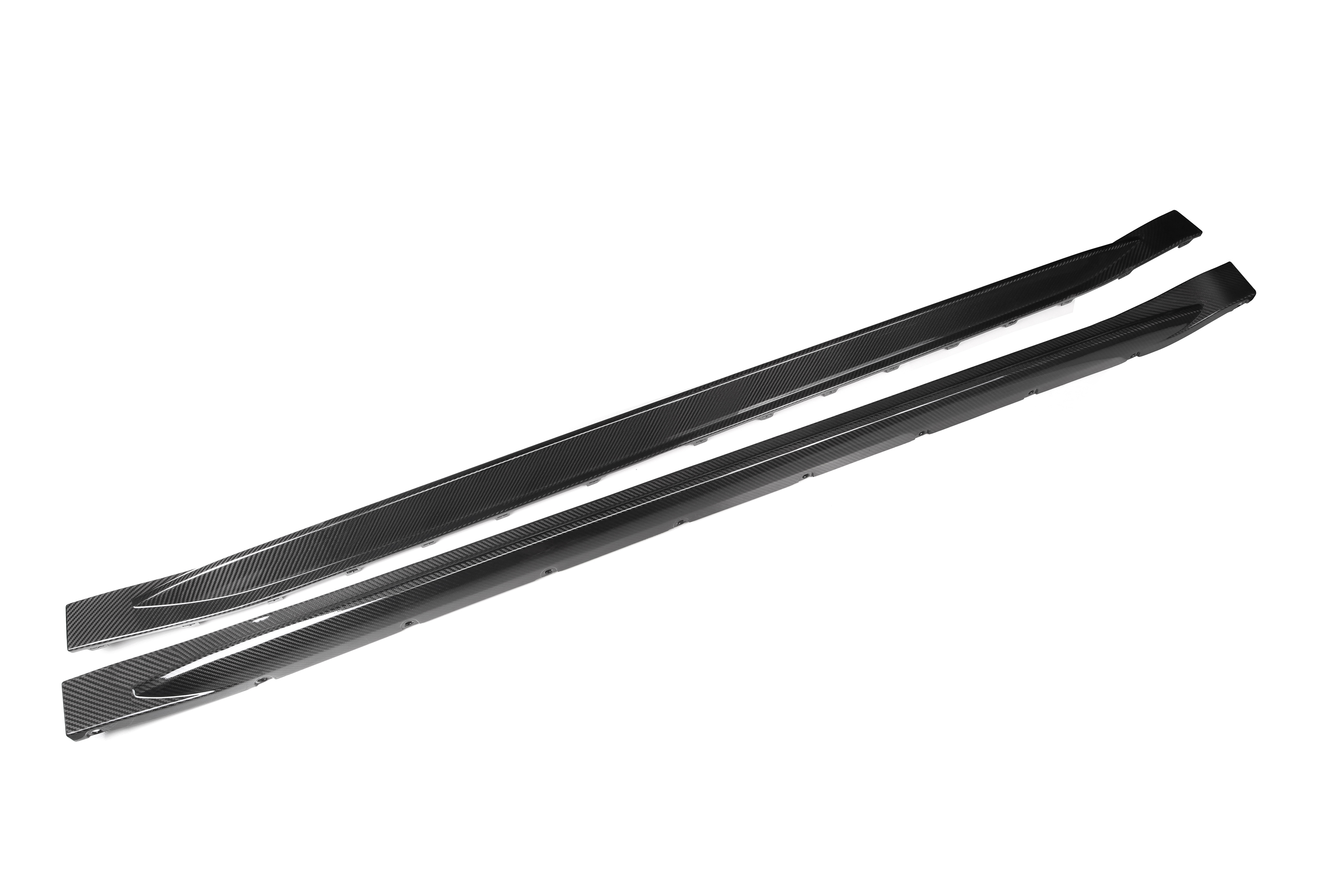 OEM Style Pre Pregged Dry Carbon Fiber Side Skirts for BMW M4 G82 G83 2020+