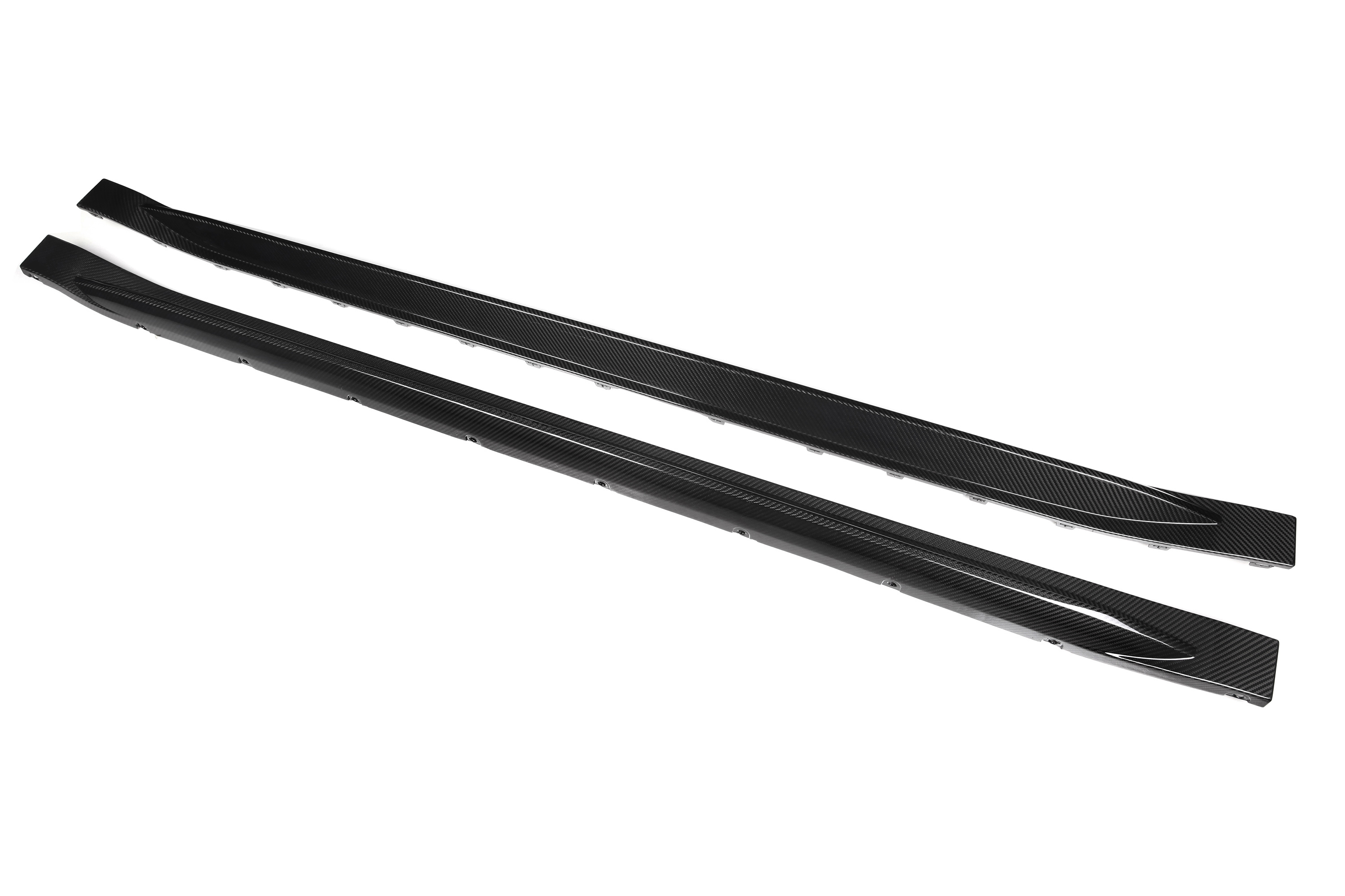 OEM Style Pre Pregged Dry Carbon Fiber Side Skirts for BMW M4 G82 G83 2020+