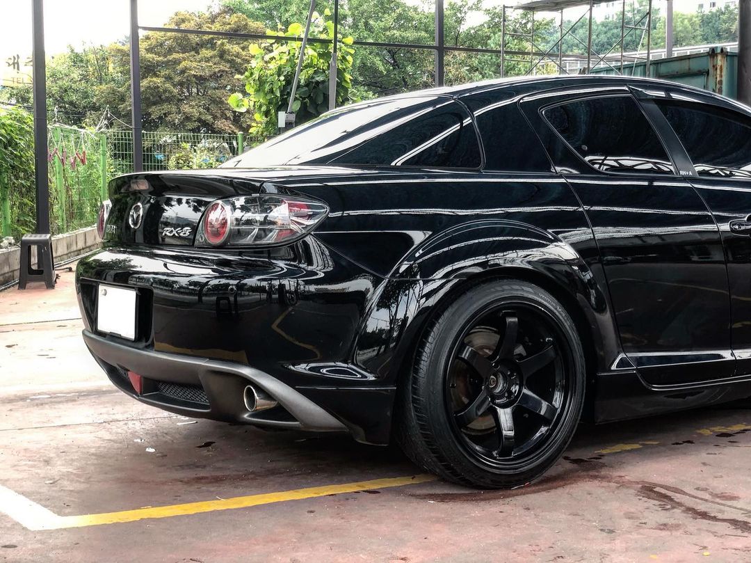 OE Style Rear Bumper Spats for Mazda RX8 2004-2008