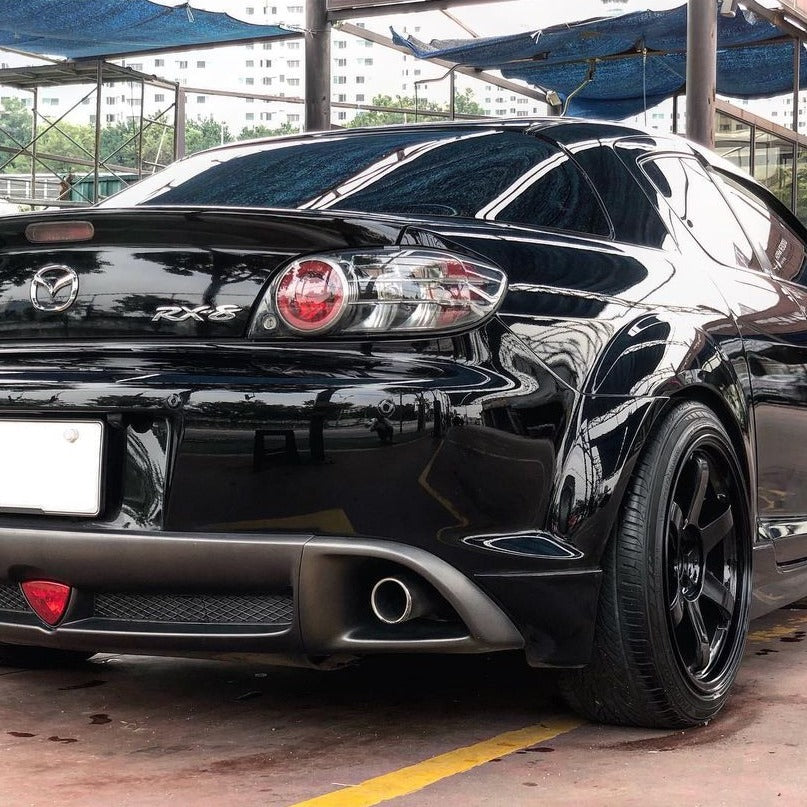 OE Style Rear Bumper Spats for Mazda RX8 2004-2008