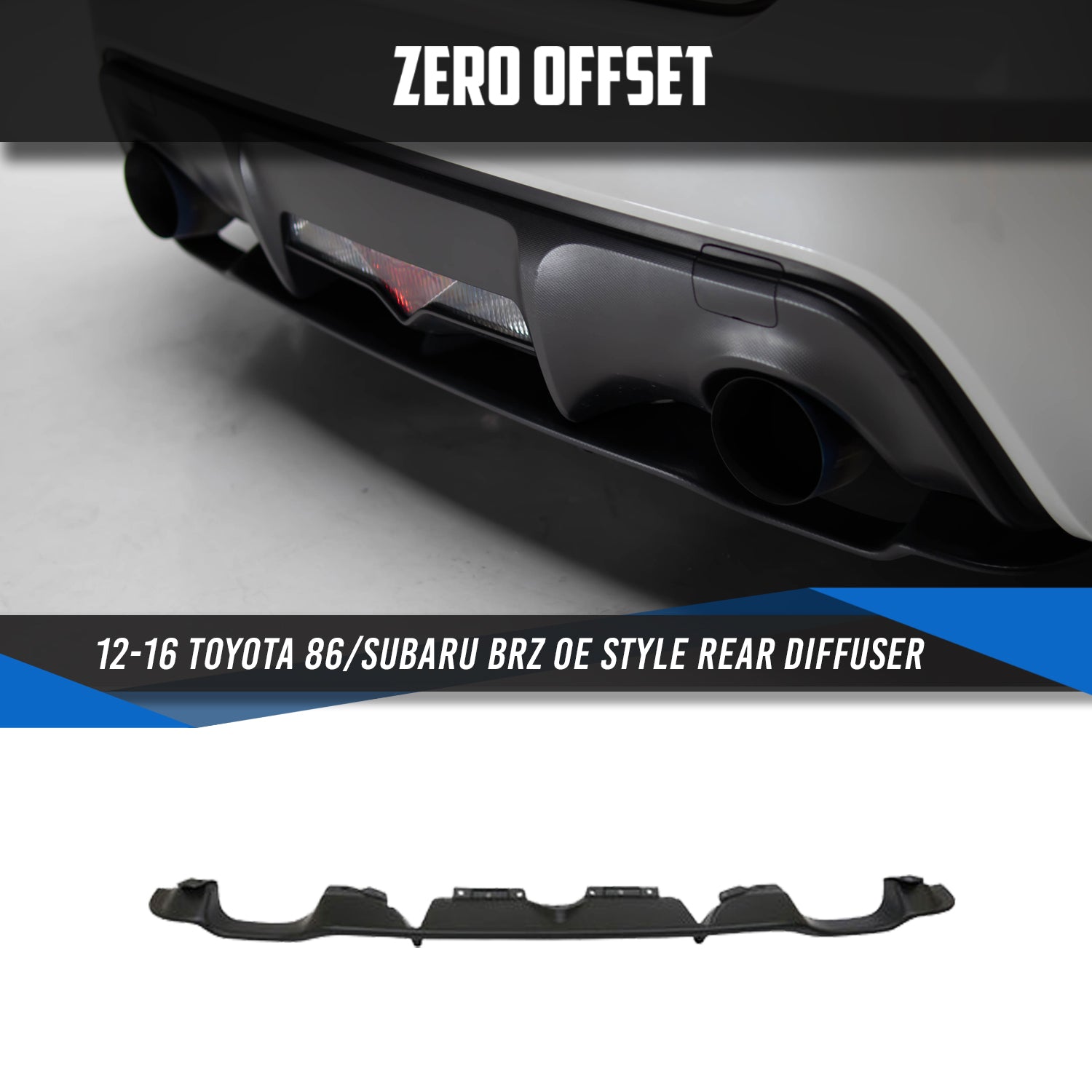 Rear Diffusers - Aftermarket Rear Bumper Diffusers for Sale