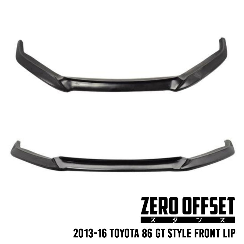 12-16 Toyota 86 GT Style Front Lip