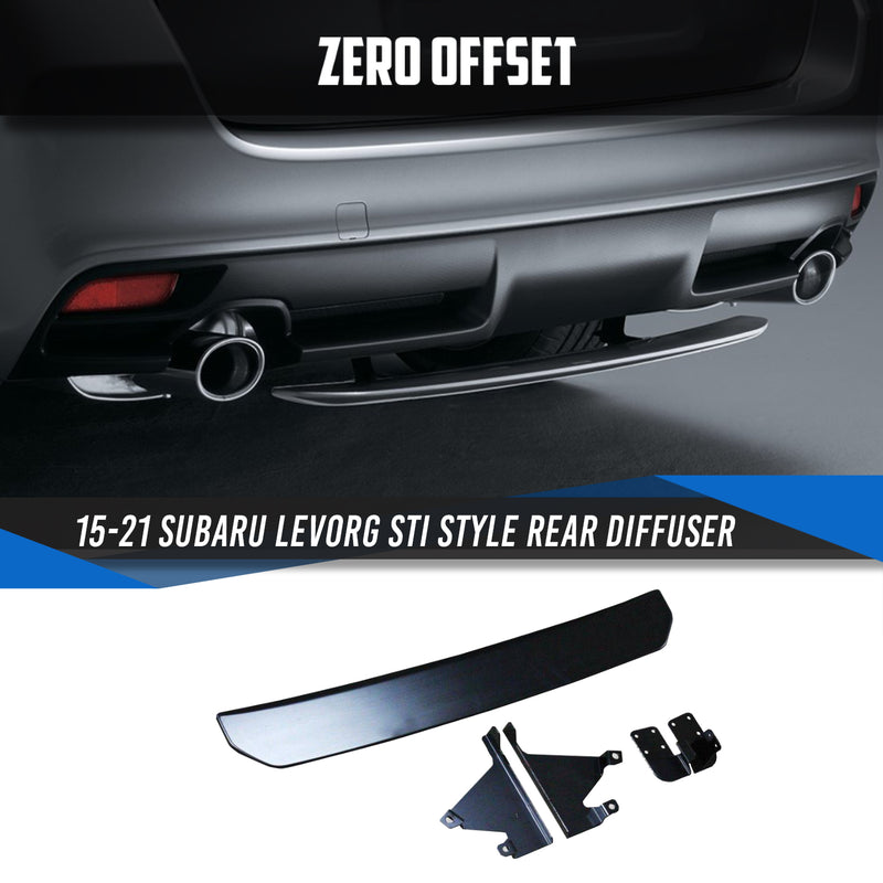 STI Style Rear Diffuser for Subaru Levorg 15-21