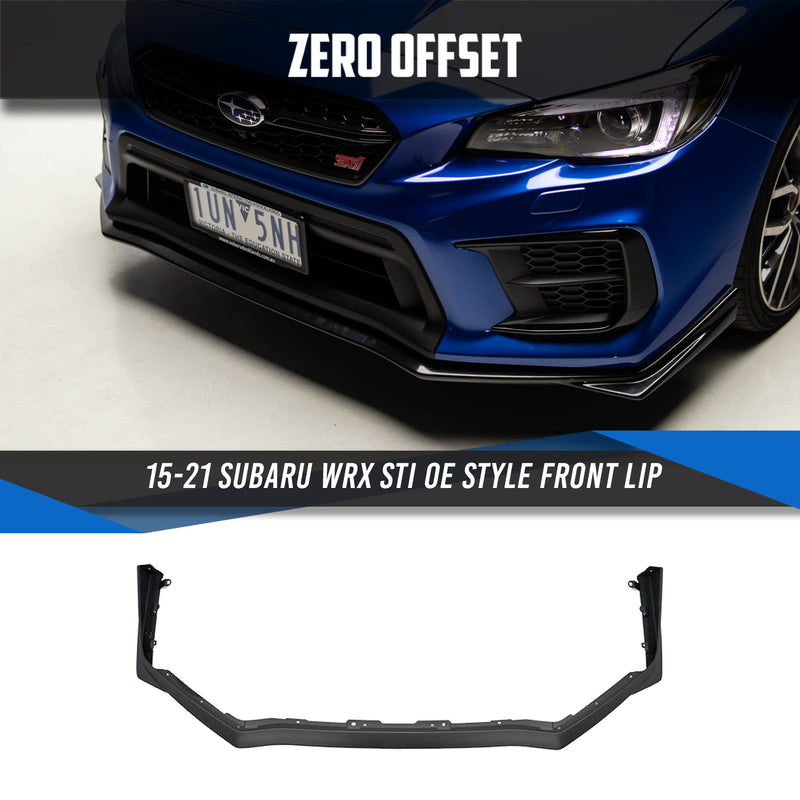 STI V2 Style Front Lip for Subaru WRX VA 15-21
