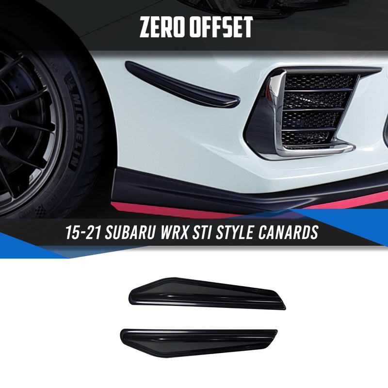 STI Style Canards for Subaru WRX & Levorg 15-21