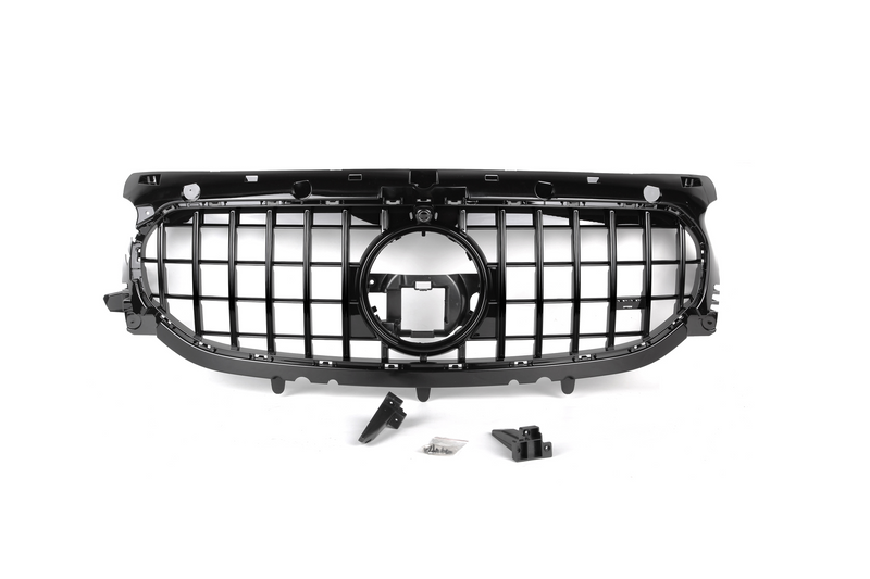 AMG Panamericana Style Grille for Mercedes GLA H247 20+ - Black