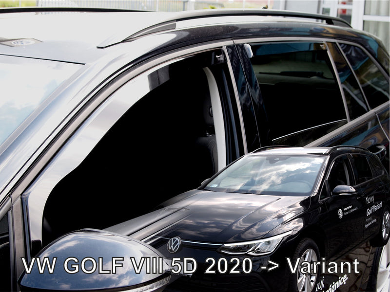 Slim-line Weather Shields - Volkswagen Golf MK8 5 Door Wagon 21+