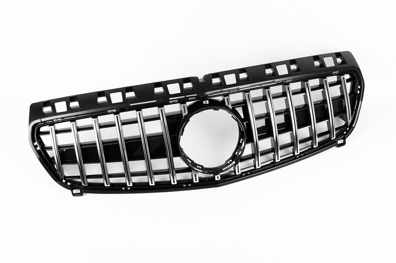 AMG Panamericana Style Grille for Mercedes A Class W176 13-15 - Silver