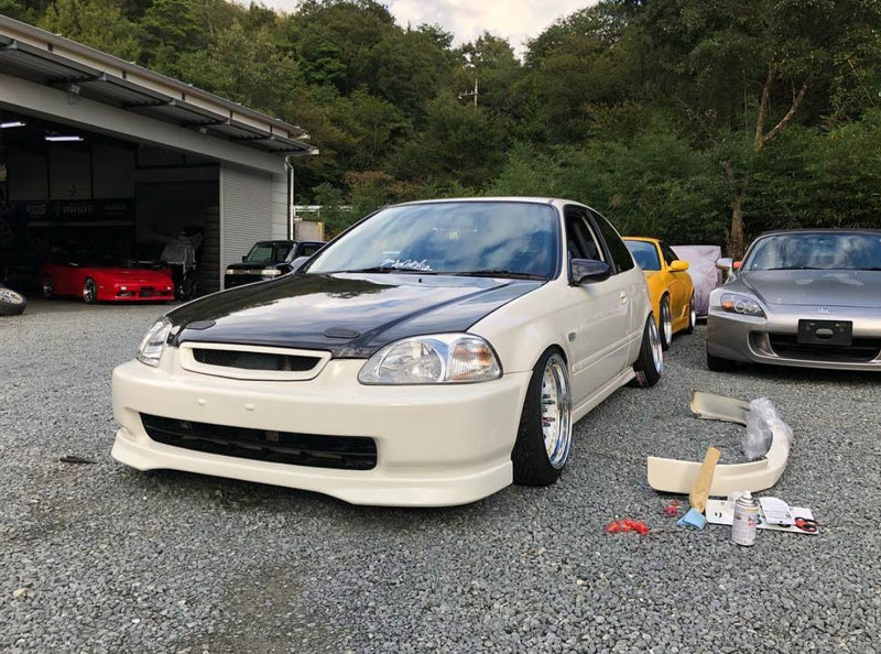 Type r deals style front lip