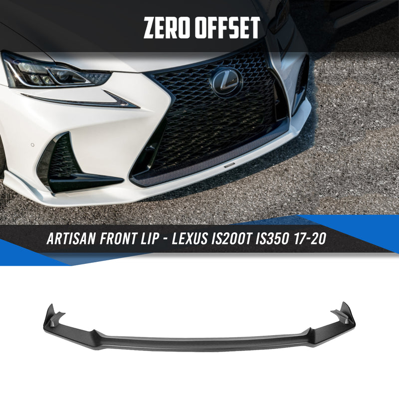 Artisan Style Front Lip for Lexus IS200T IS350 17-20