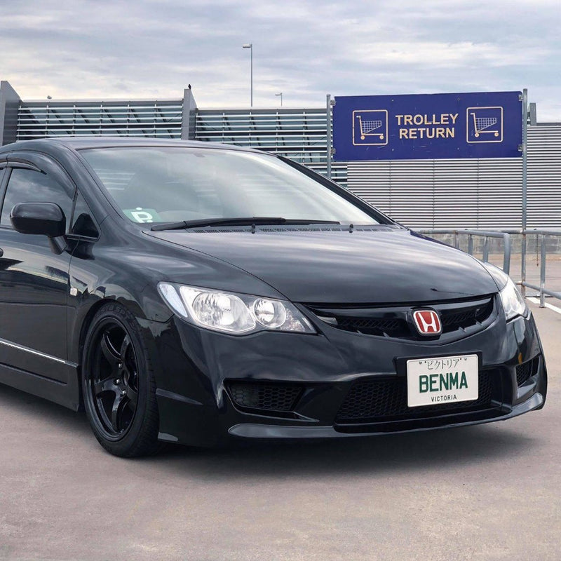 Type R Style Front Bumper for 06-12 Honda Civic FD
