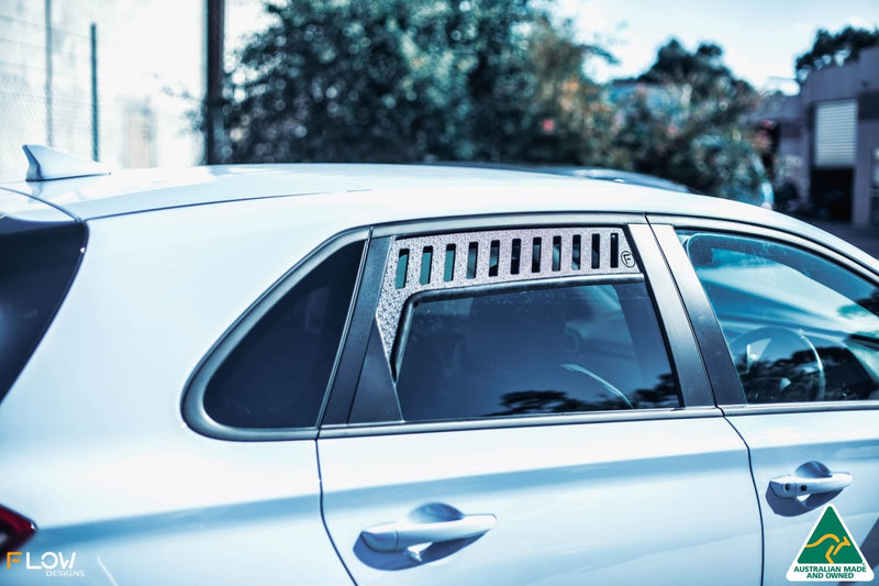 Hyundai i30 Rear Window Vents (Pair)