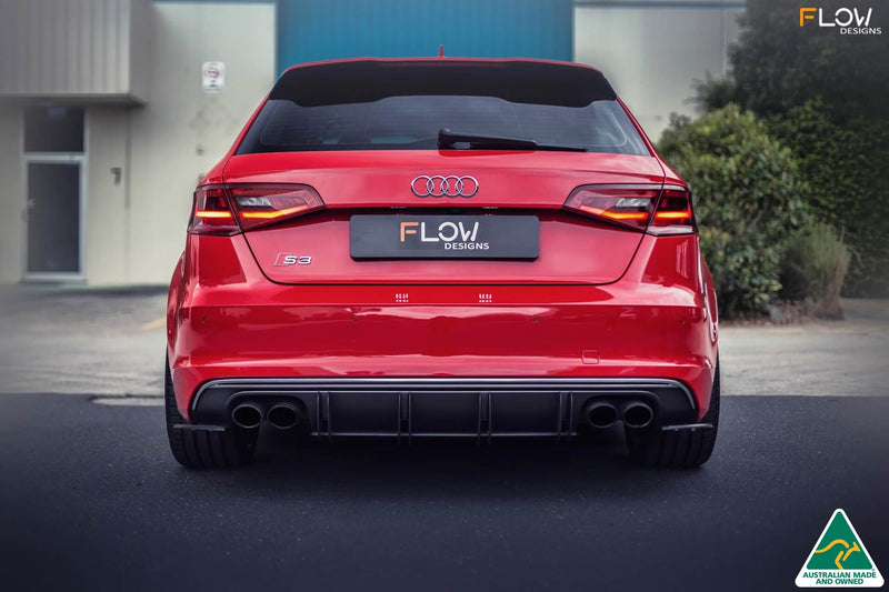 Buy Audi S3 8V PFL Rear Flow-Lock Diffuser | Flow Designs Australia