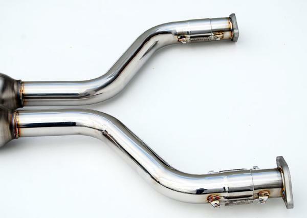 Q300 Cat back exhaust suit 02-08 350Z with S/S Tip ROLLED