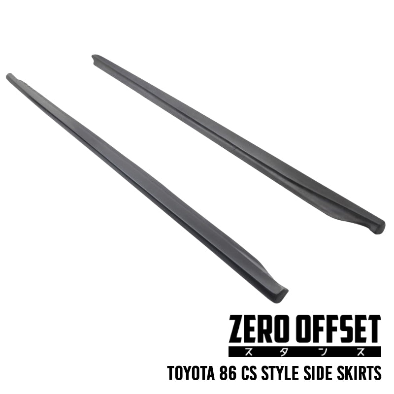 CS Style Side Skirts  for 12-21 Toyota 86 (ZN6)/Subaru BRZ (ZC6)