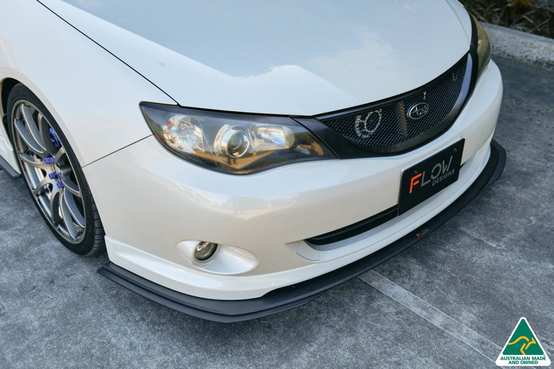 Subaru Impreza WRX/RS G3 Hatch Pre-Facelift Front Lip Splitter & Mounting Brace
