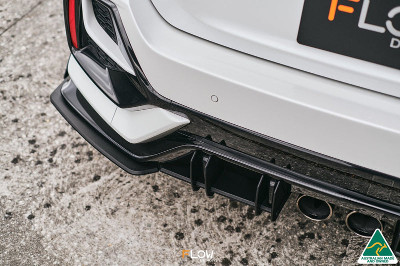 Honda Civic RS Hatch FK4/FK7 Facelift Flow-Lock Rear Diffuser
