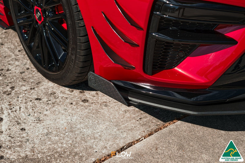 KIA Cerato GT Pre-Facelift Front Lip Splitter & Reinforcement Brackets