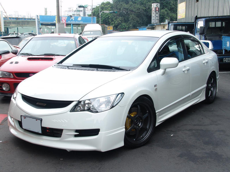Mugen Style Front Lip for 06-08 Civic (Suits Stock Bumper)