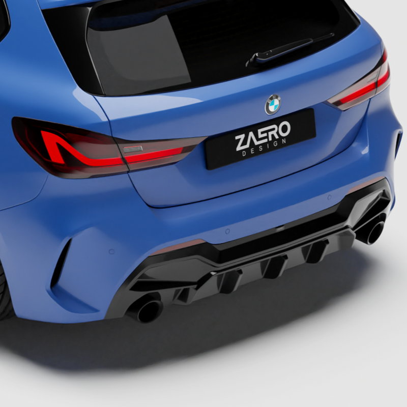 EVO-1 Diffuser for BMW 1 Series F40 (Pre-LCI) 20+ [Dual Exit]