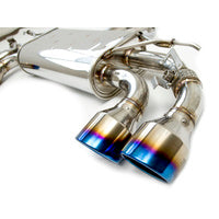 Q300 Valved Catback Exhaust w/Round Ti Rolled Tips - VW Golf R MK7.5 18-21