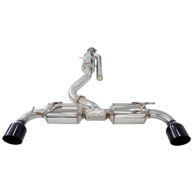 N2 02 Back Catless Exhaust Black Tips for Toyota GR Yaris XPA16R