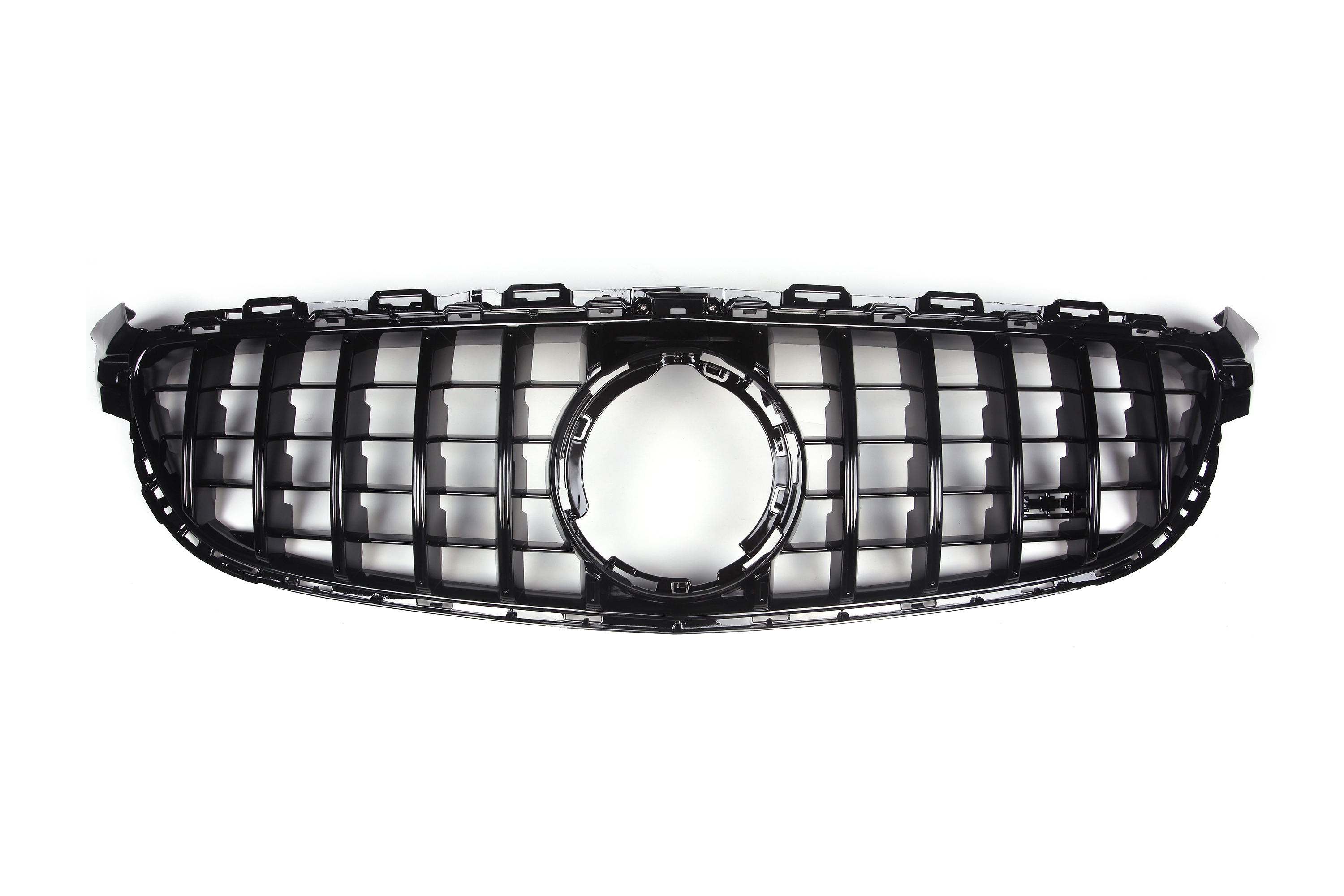 AMG Panamericana Style Grille for Mercedes-Benz C63 C205/W205 - Black 2019-2022