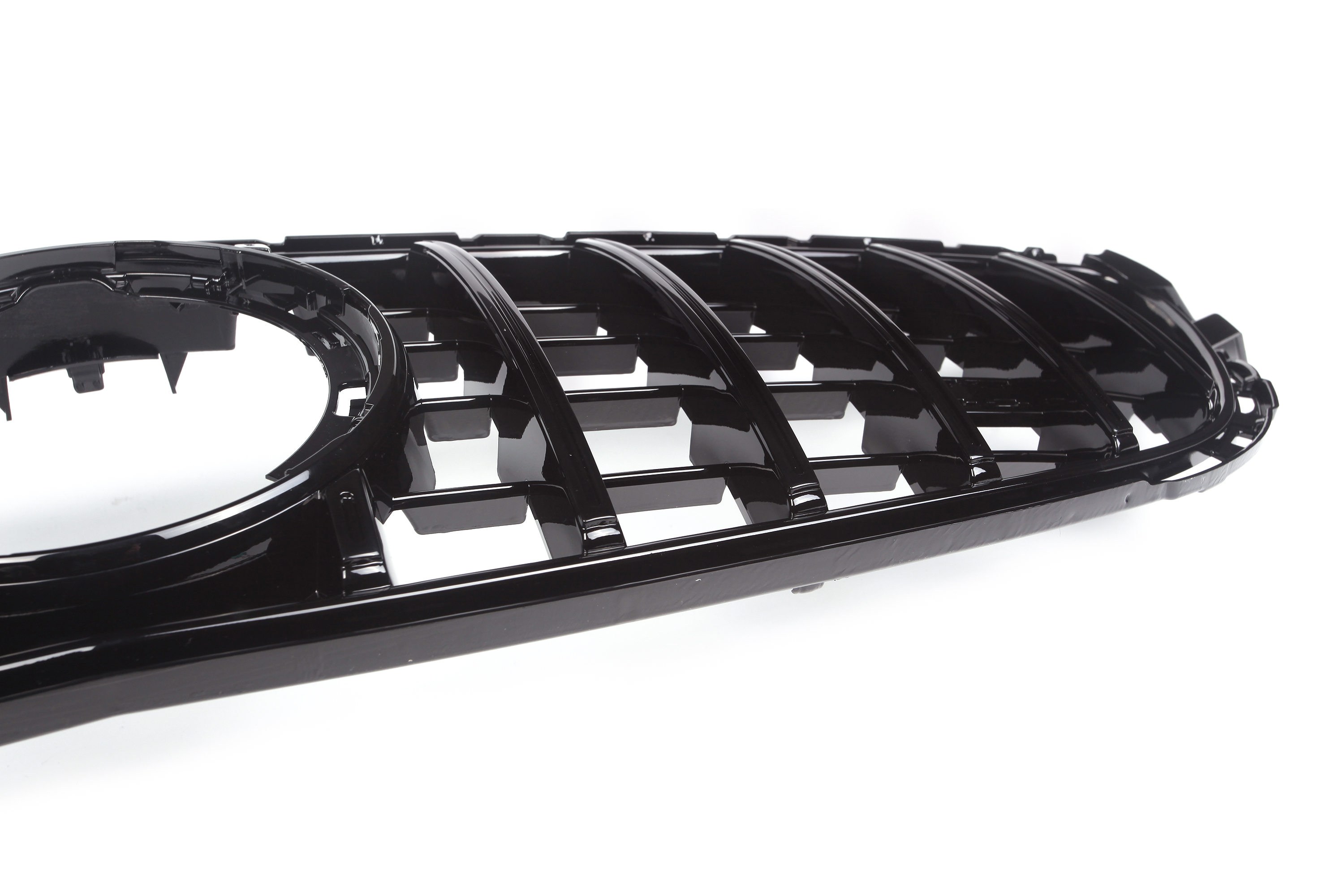AMG Panamericana Style Grille for Mercedes-Benz C63 C205/W205 - Black 2019-2022