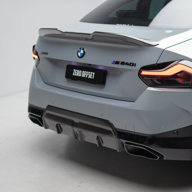 M Performance Style Pre Pregged Dry Carbon Fiber Spoiler for BMW 2 Series Coupe G42 21+ / M2 G87 23+