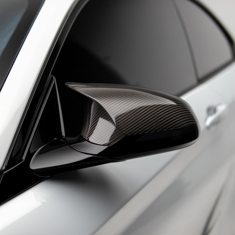 M-Performance Style Pre Pregged Dry Carbon Fiber  Mirrors Caps for BMW M2 Comp F87 / M3 F80 / M4 F82 F83