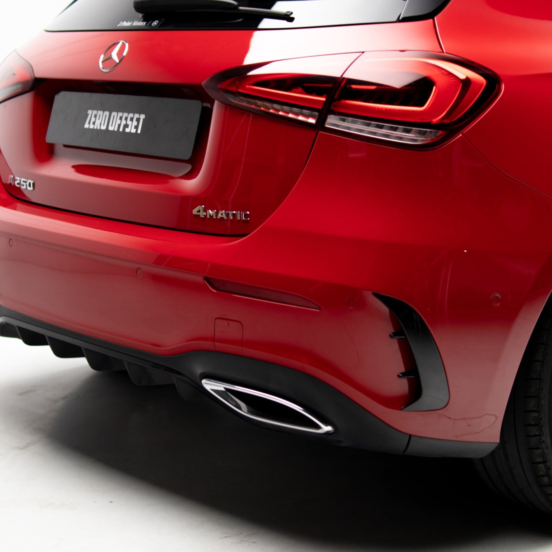 AMG Style Rear Canards for Mercedes A Class W177 Hatchback 2019+