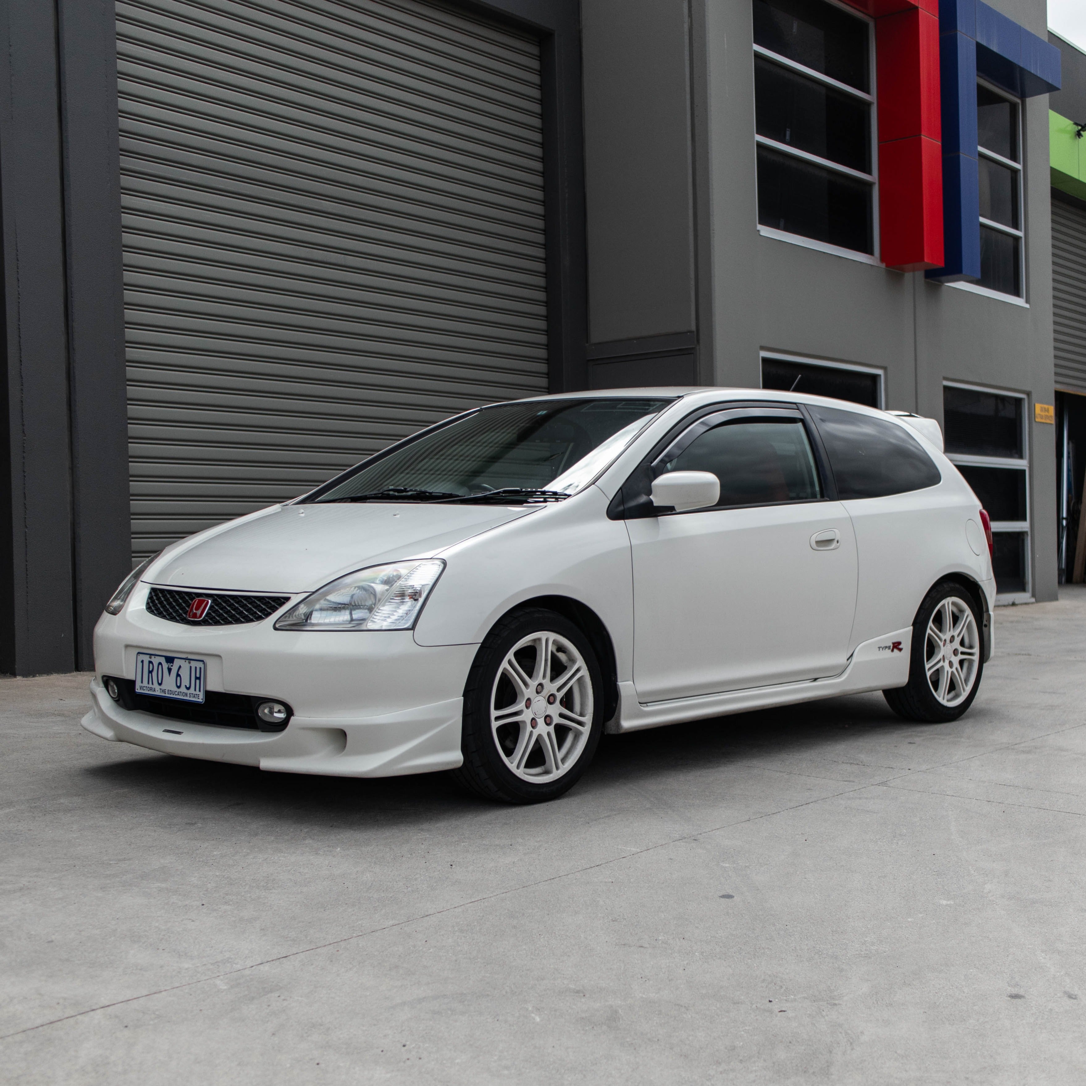 Slim-line Weather Shields - Honda Civic EP3 3 Door 02-05