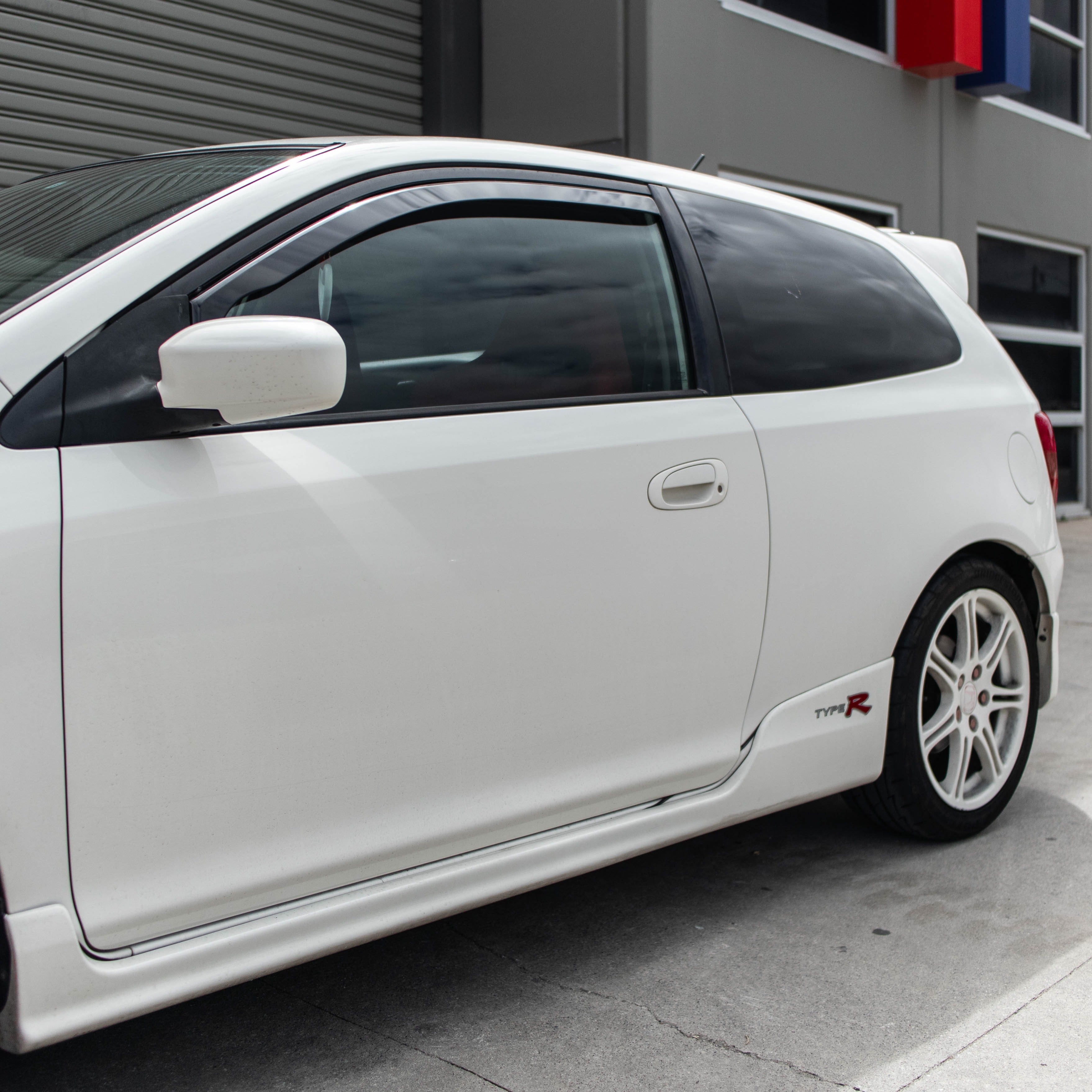 Slim-line Weather Shields - Honda Civic EP3 3 Door 02-05