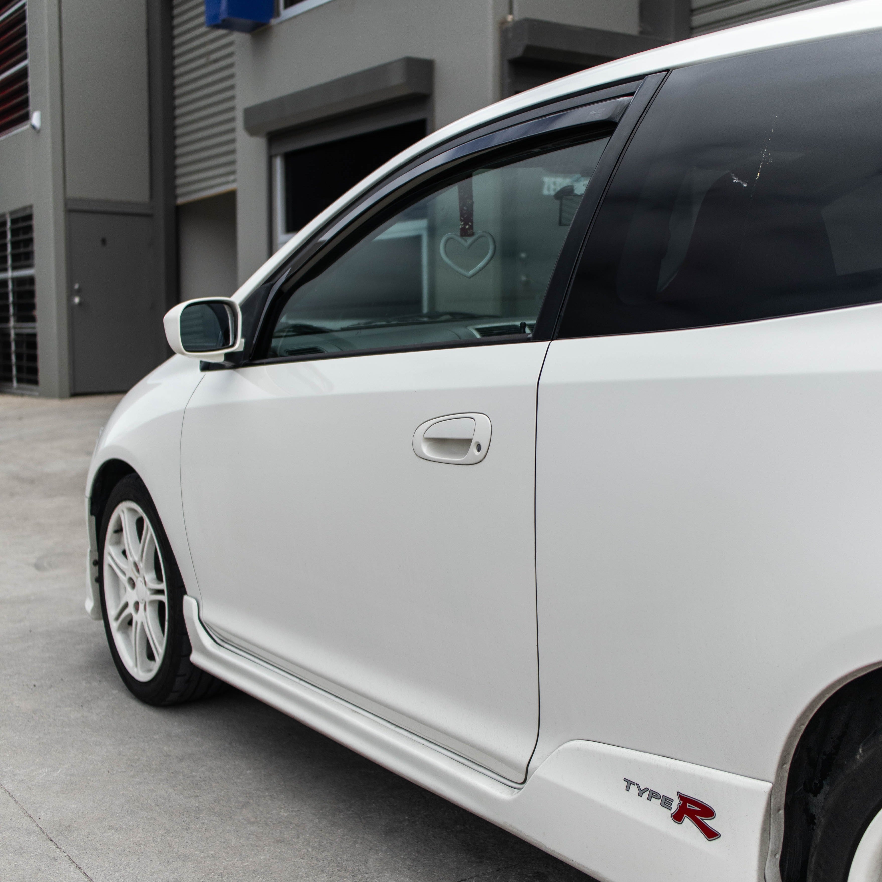 Slim-line Weather Shields - Honda Civic EP3 3 Door 02-05