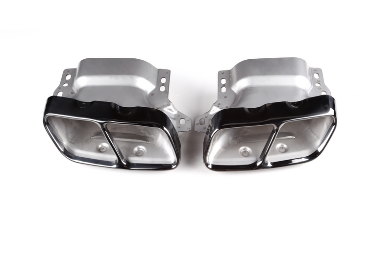 AMG Style Rear Diffuser & Exhaust Tips for Mercedes CLA C117 Coupe / X117 Wagon 17-18