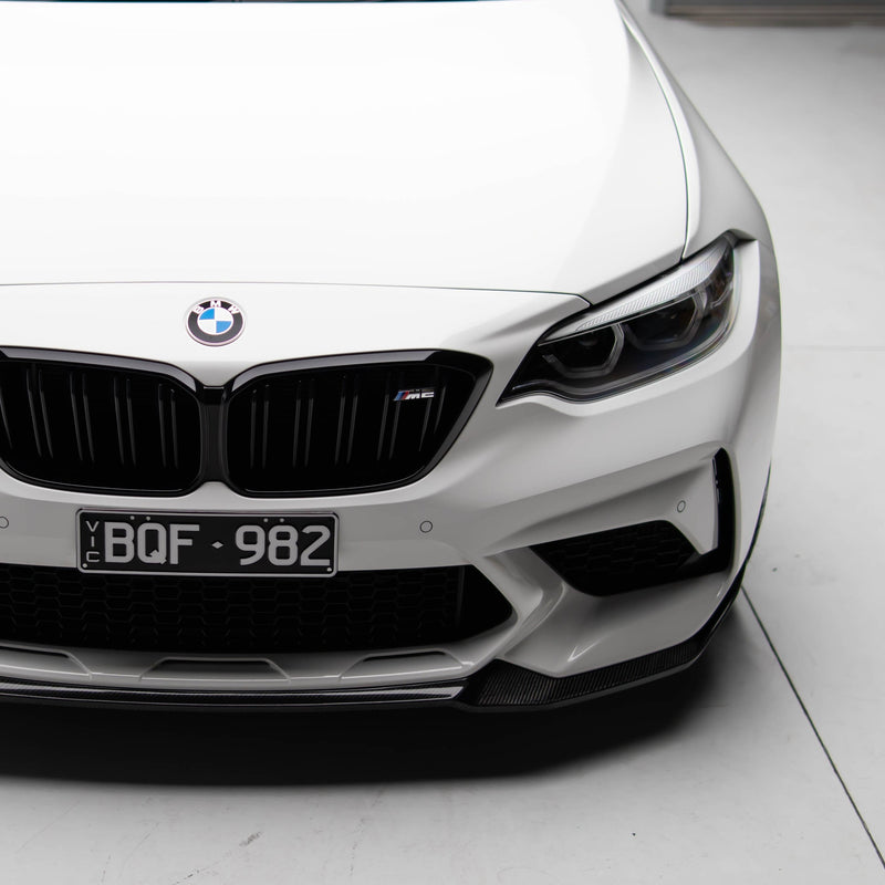 CS Style Front Lip Carbon Fiber for BMW M2 Competition 18-21