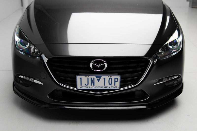 Kuroi Style Front Lip for 17-18 Mazda 3 BN
