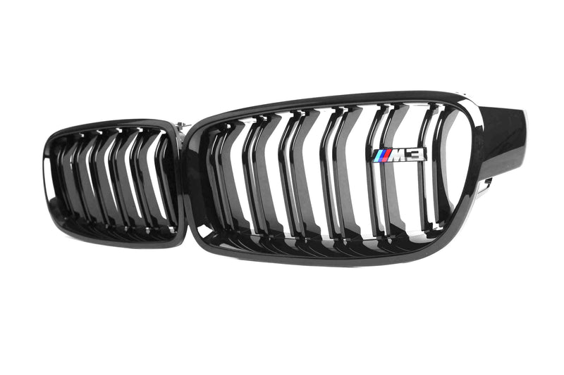M Performance Gloss Black Grill (Dual Slat) For BMW 3 Series F30/F31 12-18