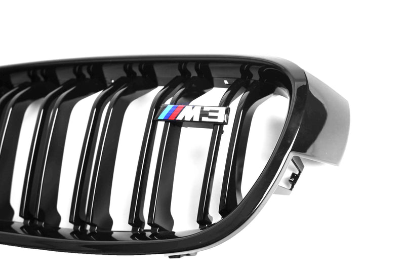 M Performance Gloss Black Grill (Dual Slat) For BMW 3 Series F30/F31 12-18