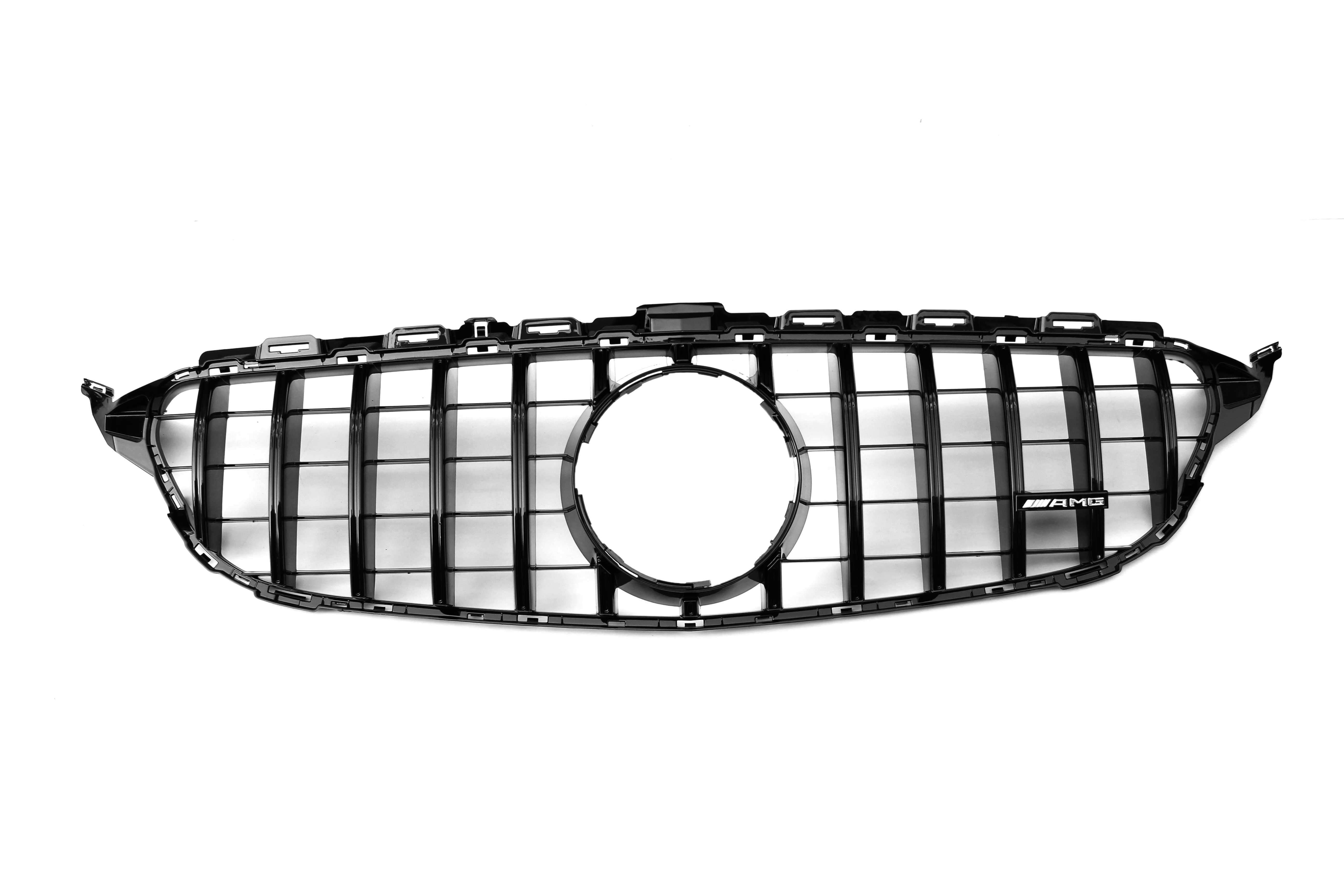 AMG Panamericana Style Grille for Mercedes-Benz C Class (AMG Line) C205/W205 2015-2018 - Black
