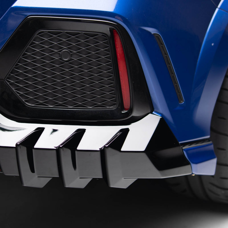 Mugen Style Rear Diffuser & Rear Spats for 17-21 Honda Civic FK8 (Hatch)